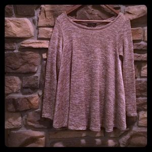 🌸 Tan long sleeve loose shirt